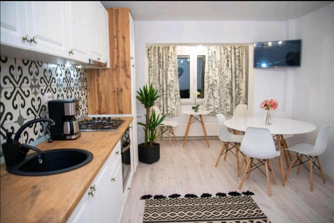 Apartament Daria Tîrgu Ocna Buitenkant foto